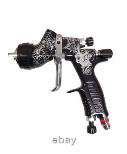 Devilbiss Noir Gti Pro Lite 1.3mm Buse Te20 Outil Pistolet Pistolet Peinture Voitures
