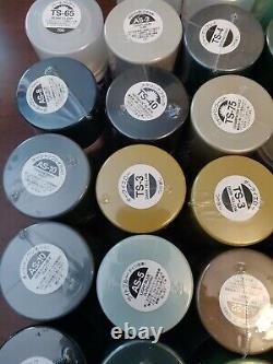 Giant Tamiya Modèle Spray Paint Lot 97 New Cans Military Sea & Air