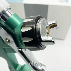 Green Spray Gun Hvlp 4600b 1.3mm Vaporisateur De Voiture Outil De Peinture À L'air Type D'alimentation De Gravité