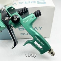 Green Spray Gun Hvlp 4600b 1.3mm Vaporisateur De Voiture Outil De Peinture À L'air Type D'alimentation De Gravité