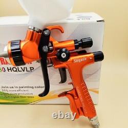 Hvlp Air Spray Gun 1.3mm Buse Peinture Automatique Pour Outil De Peinture De Voiture Avec 600ml Tasse