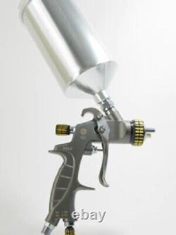 Kit de pistolet pulvérisateur ATOMX20 HVLP pour peinture automobile Basecoat Clearcoat avec GUNBUDD gratuit