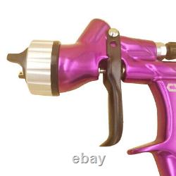 Kit de pistolet pulvérisateur HVLP Airbrush de 600ML 1.3MM, alimentation par gravité, pour peinture de carrosserie avec buse de pulvérisation