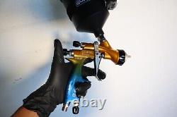 Kit de pistolet pulvérisateur de peinture pour voiture à alimentation par gravité ATOM X88 BLUEMOON HVLP Solvent/Waterborne