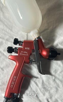 LIL BEAST MINI PISTOLET À PEINTURE 0,8 mm HTE, AVEC RÉGULATEUR D'AIR EN ALUMINIUM meilleur rapport qualité-prix A+++