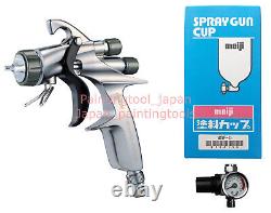 Meiji Finer Force Wb 2.0mm Pour Peinture À Base D'eau Side Cup Spray Gun