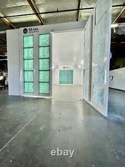 New Front Air Cross Flow Paint Spray Booth / Peinture Booth