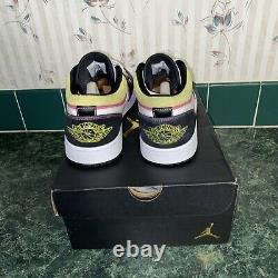 Nike Air Jordan 1 Faible Spray Peinture Hommes Chaussures Cw5564-001 Taille 9.5