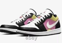 Nike Air Jordan 1 Low Se Fuchsia Cyber Size 14 Spray Paint Cw5564-001
