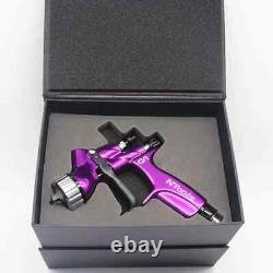 Outil de voiture Pistolet 1.3mm Buse Violet CV1 HVLP Peintures et vernis Pistolet pulvérisateur