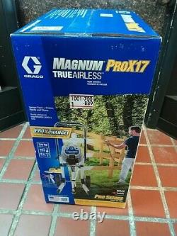 Pick Up Only New Graco Magnum Prox17 Vrai Pulvérisateur De Peinture Sans Air