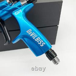 Pistolet Hvlp Devilbiss Bleu Cv1 1.3mm Buse Outil De Peinture De Voiture Pistol 600 ML