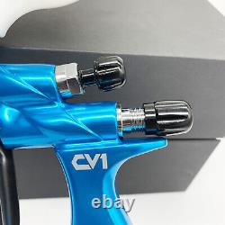 Pistolet Hvlp Devilbiss Bleu Cv1 1.3mm Buse Outil De Peinture De Voiture Pistol 600 ML