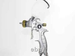 Pistolet de peinture ATOM Mini X16 HVLP avec système d'éclairage GUNBUDD ULTRA GRATUIT
