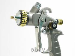 Pistolet de peinture automobile ATOM X20 HVLP Solvant/Eau avec éclairage GUNBUDD GRATUIT