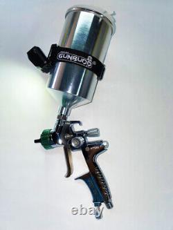 Pistolet de pulvérisation HVLP ATOM Mini X27 pour peinture automobile avec éclairage LED GUBUDD GRATUIT