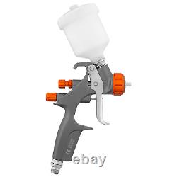 Pistolet de pulvérisation d'air HVLP 1.0mm de haute qualité pour retouche professionnelle de peinture pour voiture.