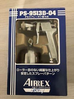 Pistolet pulvérisateur AIRREX (ANEST IWATA) PS-9513B-04 de type gravité pour débutants Japon Nouveau