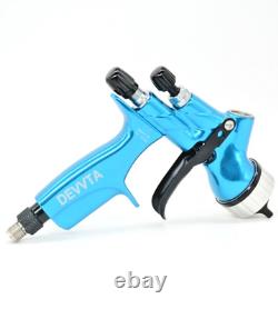 Pistolet pulvérisateur CV1 pour remplacement Devilbiss 1.3mm Pistolet pulvérisateur de peinture à base d'eau bleue