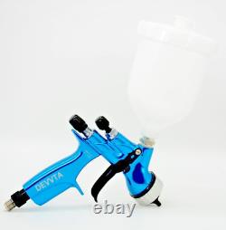 Pistolet pulvérisateur CV1 pour remplacement Devilbiss 1.3mm Pistolet pulvérisateur de peinture à base d'eau bleue