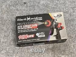 Pistolet pulvérisateur professionnel BLACK WIDOW HTE avec contrôle de ventilateur latéral #56153