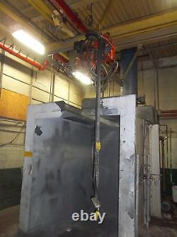 Pneumatic Air Saturn Tractor Paint Spray Booth Trolley + Bridge Crane System