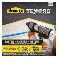 Pulvérisateur de système de texture Homax TexPro avec boîtier de transport durable