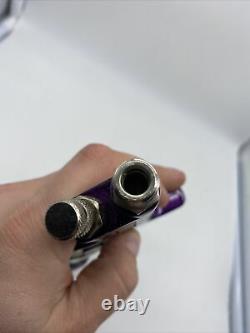 Purple Metal Hvlp Air Paint Spray Gun 50-70 Psi Car Body Tested