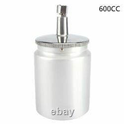 Spray D'air Pulvérisateur De Peinture Gravité Alimentation 600cc Buse 1,0mm 1,3mm 1,5mm 1,8mm