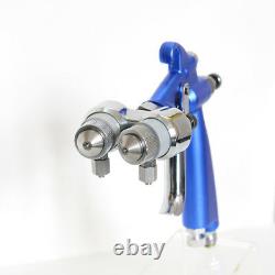 Spray Pistolet Peinture Compresseur D'air Airbrush Hvlp Spray Airbrush Double Buse 1.2mm