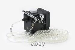 Tamiya Spray-Work Air Compressor Advance avec aérographe Sparmax SX0.3D TAM74563