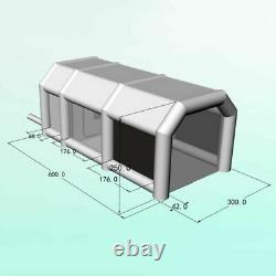 Tente Mobile De Voiture Portable De Peinture À Vaporisateur Avec Filet De Filtre À Air 2