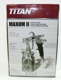 Titan Capspray Maxum II Hvlp Turbine Pistolet À Peinture 0524041
