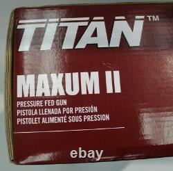 Titan Capspray Maxum II Hvlp Turbine Pistolet À Peinture 0524041