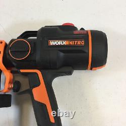 Worx Nitro WX020L Orange Black Pulvérisateur de peinture sans fil à moteur sans balais 20V